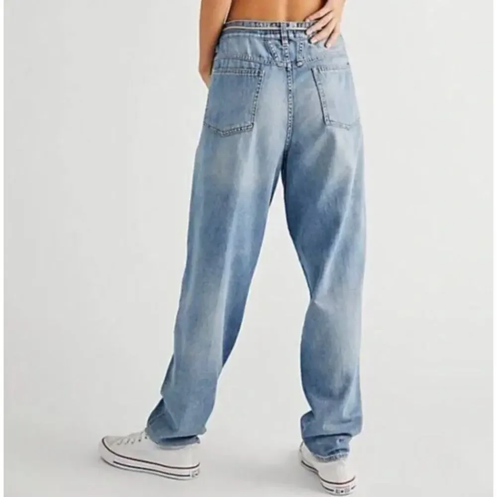 CLOSED Anni Blue Denim High Rise Tapered Leg Ankle Jeans, size 28